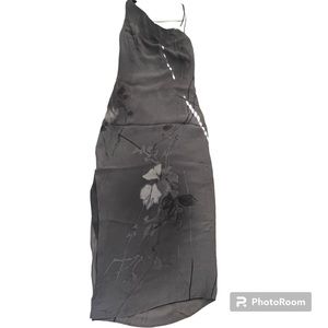 Y2k vintage Georgiou 100% Viscose maxi dress